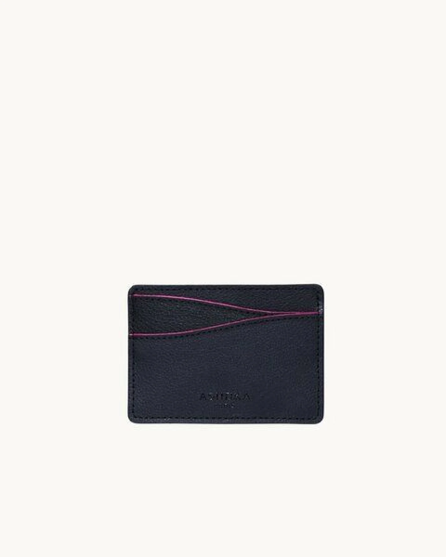 Ashoka Paris Kartenetui aus Mylo Pilzmaterial Rosa – Ansicht 2