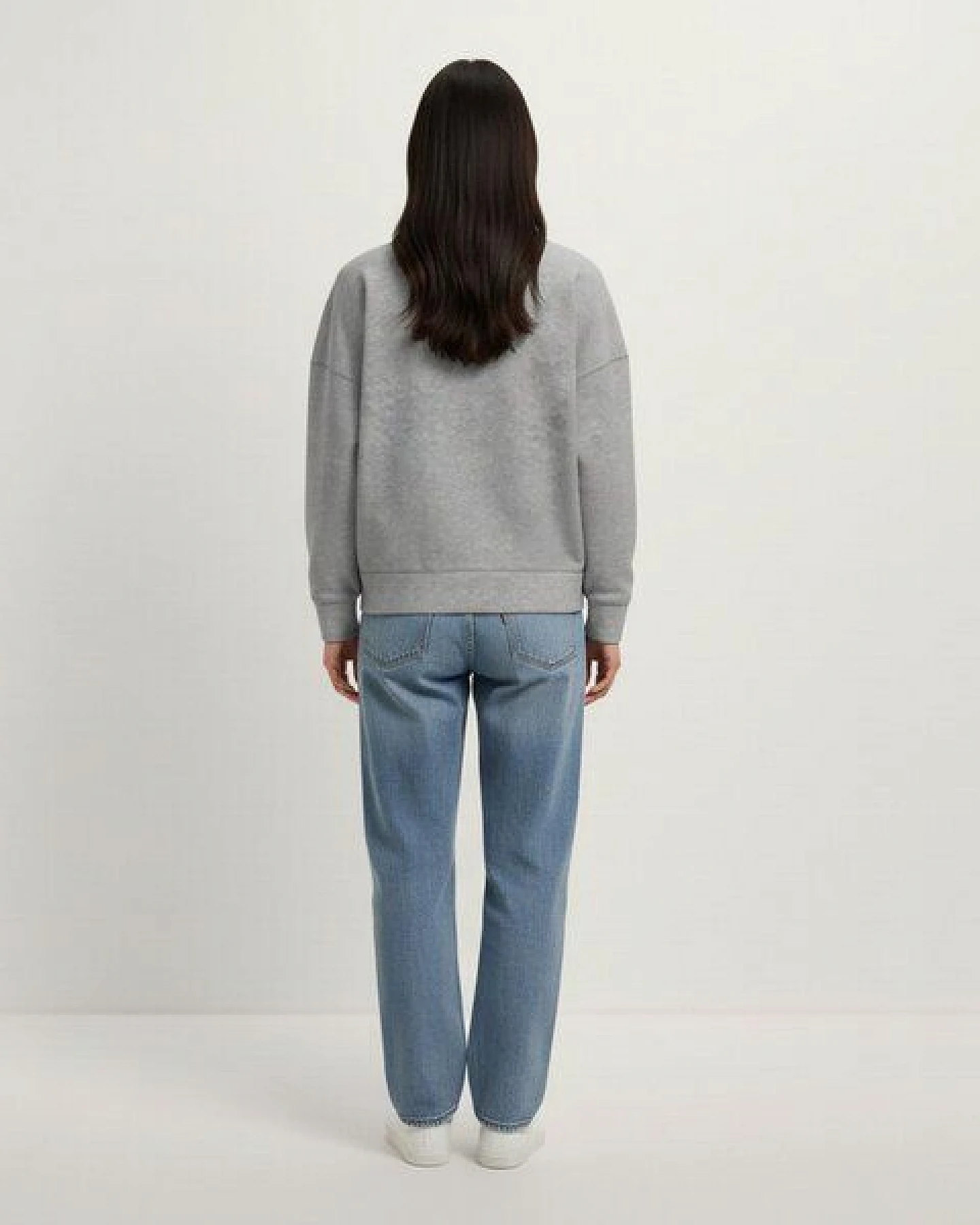 YTWOO Damen Basic Sweatshirt – Ansicht 2