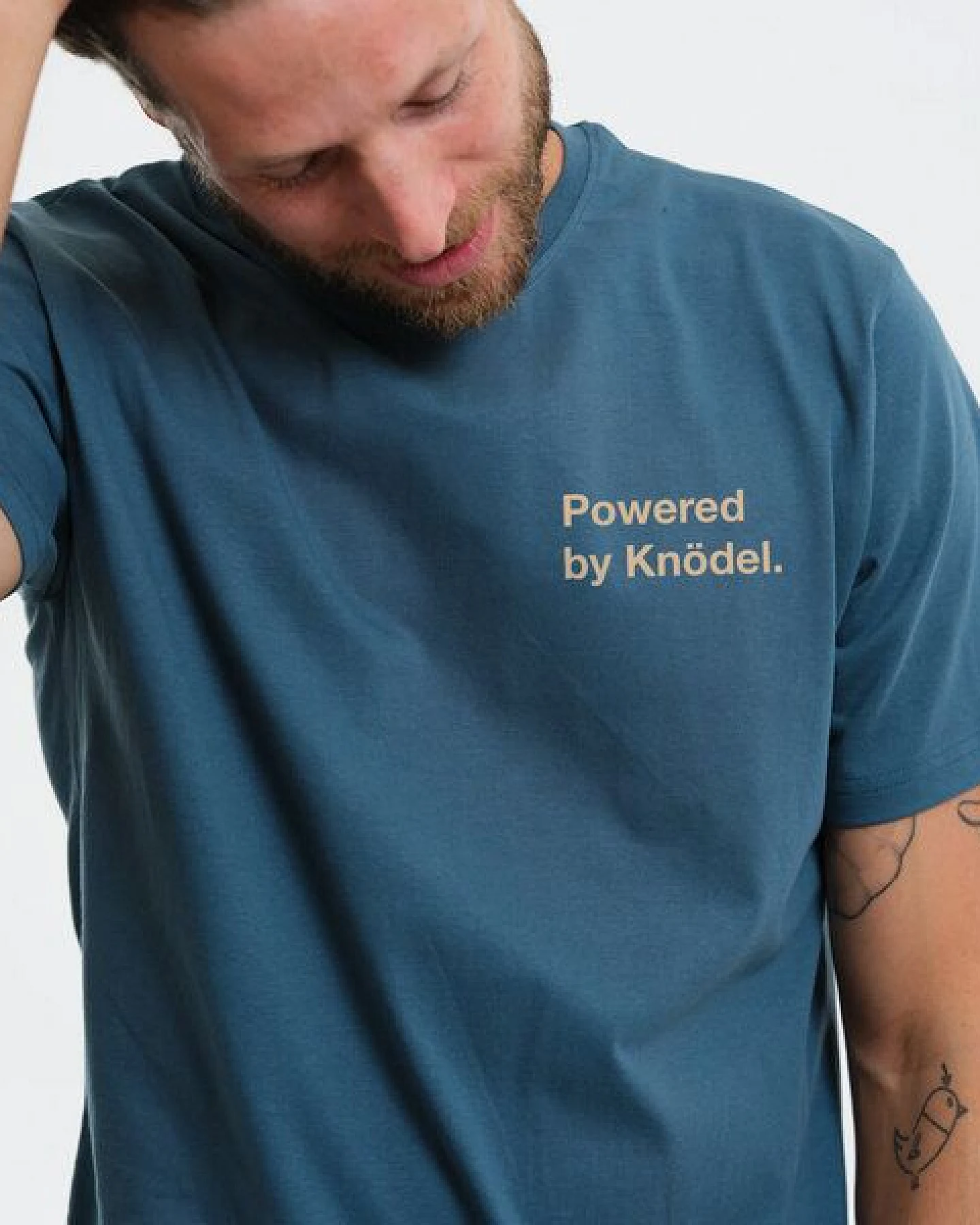 GARY MASH Shirt Powered by Knödel. aus Biobaumwolle – Ansicht 3