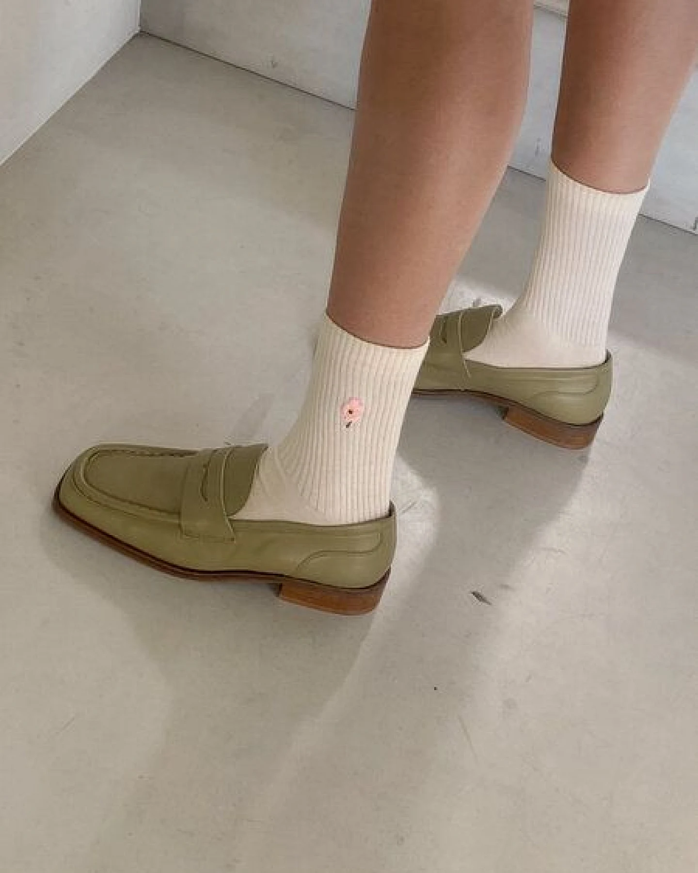 Jutelaune Rosa Flower Socks - GRS und OEKO-TEX Zertifizierungen – Ansicht 4