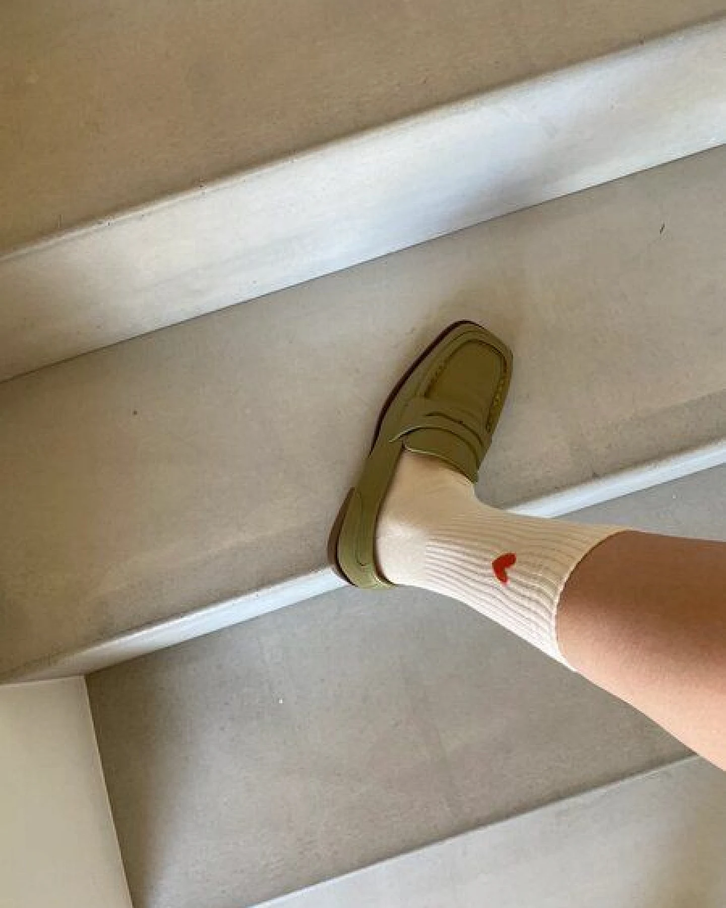 Jutelaune Peach Heart Socks - GRS und OEKO-TEX Zertifizierungen – Ansicht 3