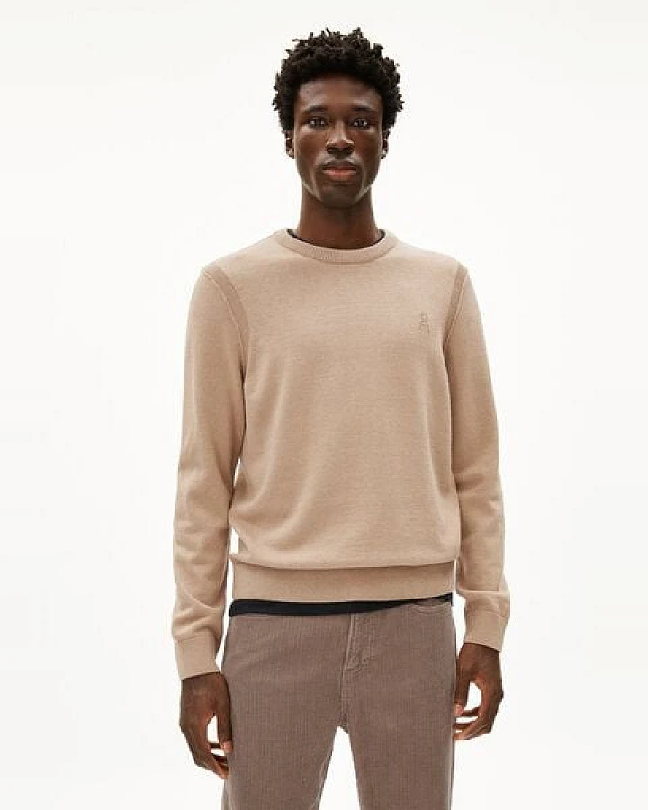 ARMEDANGELS MIKITAA Herren Strickpullover aus Baumwoll-Woll-Mix