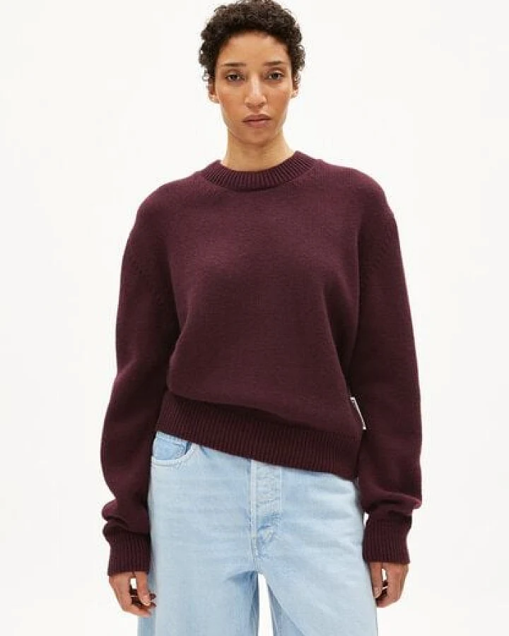 ARMEDANGELS BALBAA Damen Pullover aus Bio-Woll Mix