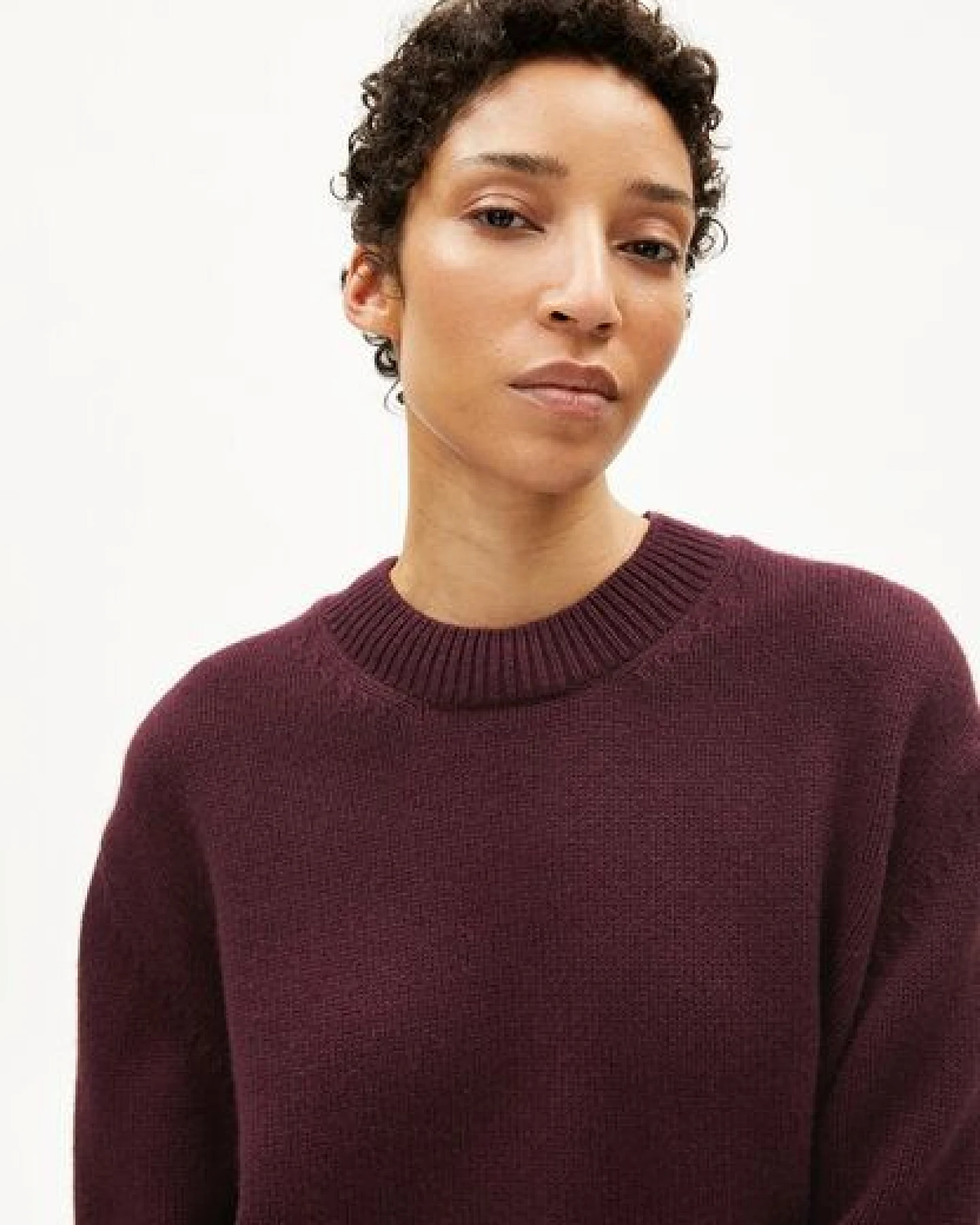 ARMEDANGELS BALBAA Damen Pullover aus Bio-Woll Mix – Ansicht 3