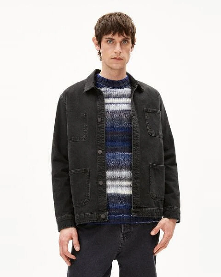 ARMEDANGELS FRAANCO Herren Jeansjacke aus recycelter Baumwolle