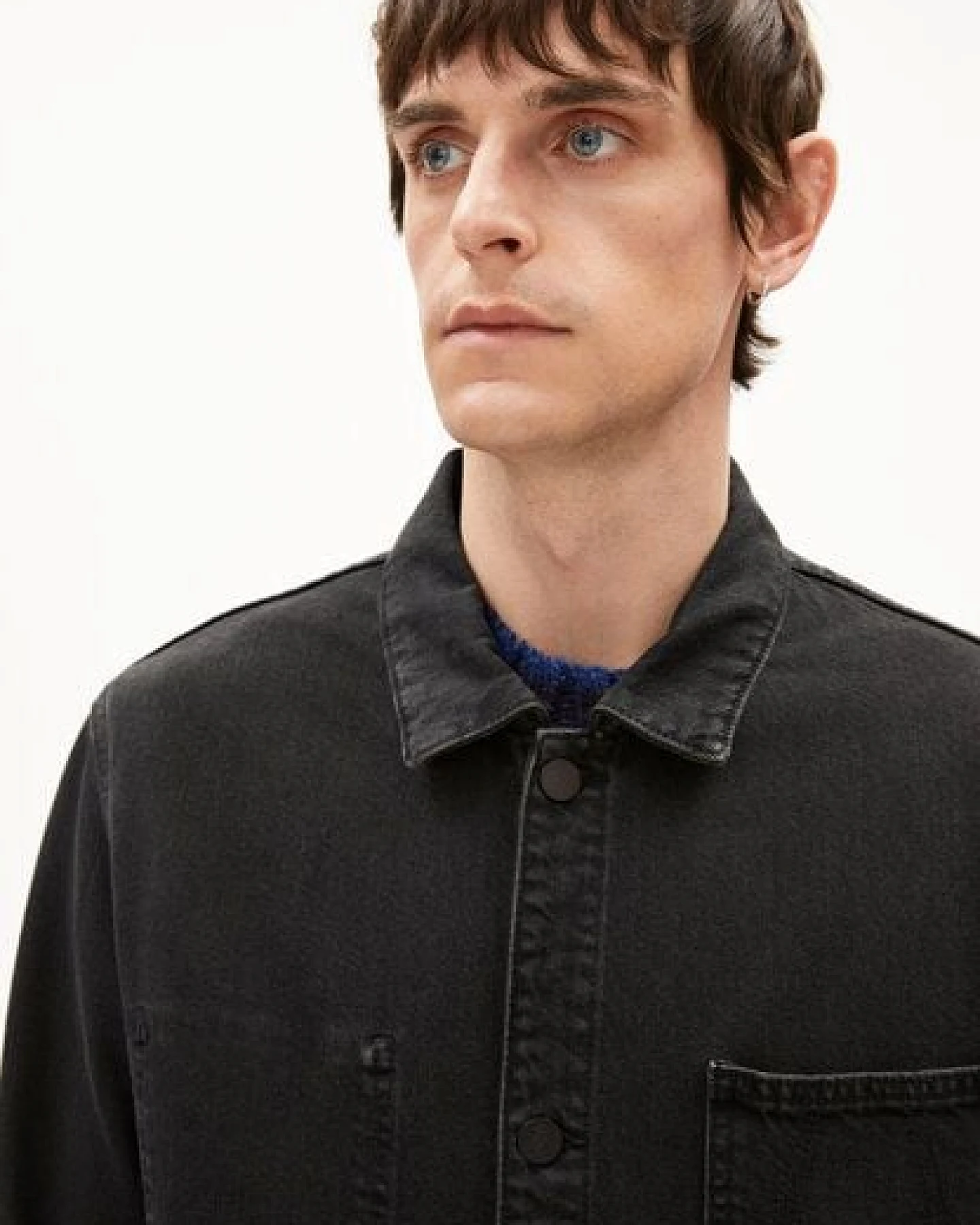 ARMEDANGELS FRAANCO Herren Jeansjacke aus recycelter Baumwolle – Ansicht 3