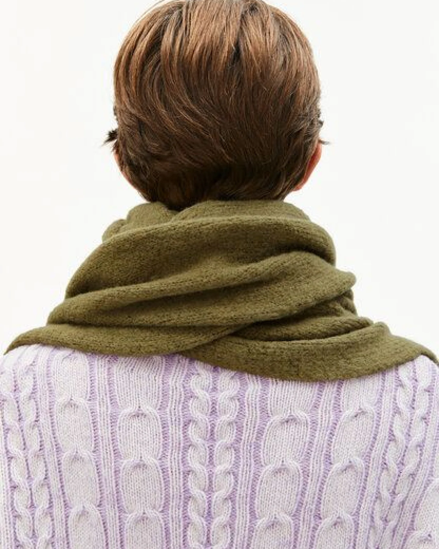 ARMEDANGELS SAABE STRIPED UN-WASTED Unisex Schal aus Alpaca-Woll Mix – Ansicht 2