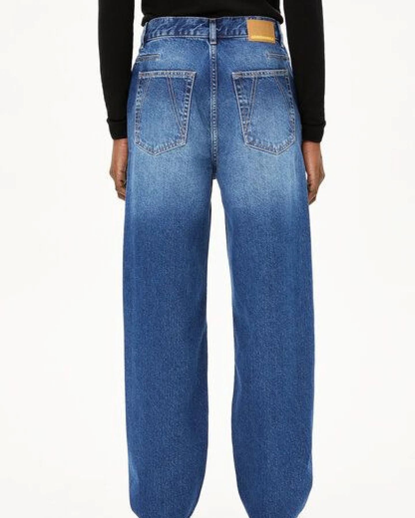ARMEDANGELS HAAYI Damen Wide Leg Low Waist aus recycelter Baumwolle – Ansicht 2
