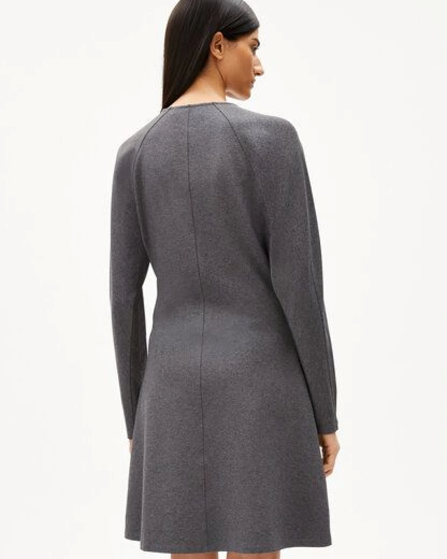 ARMEDANGELS CALINAA Damen Jerseykleid aus LENZING ECOVERO Viskose Mix – Ansicht 2
