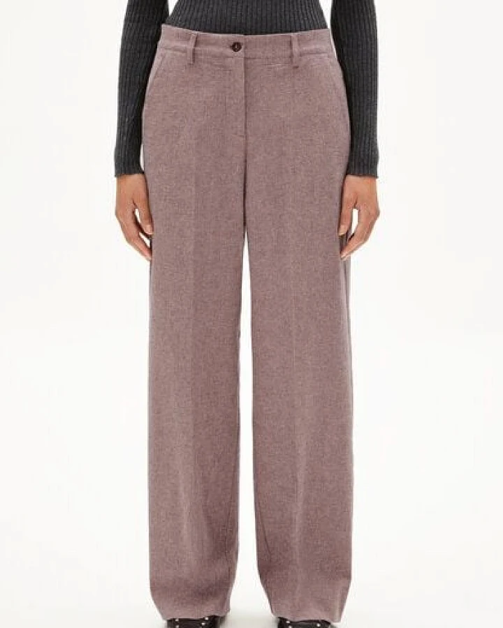 ARMEDANGELS LEANDRAA HANDAAS Damen Webhose aus Bio-Baumwoll Mix
