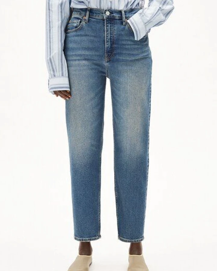 ARMEDANGELS MAIRAA Damen Mom Jeans aus recyceltem Baumwoll-Mix