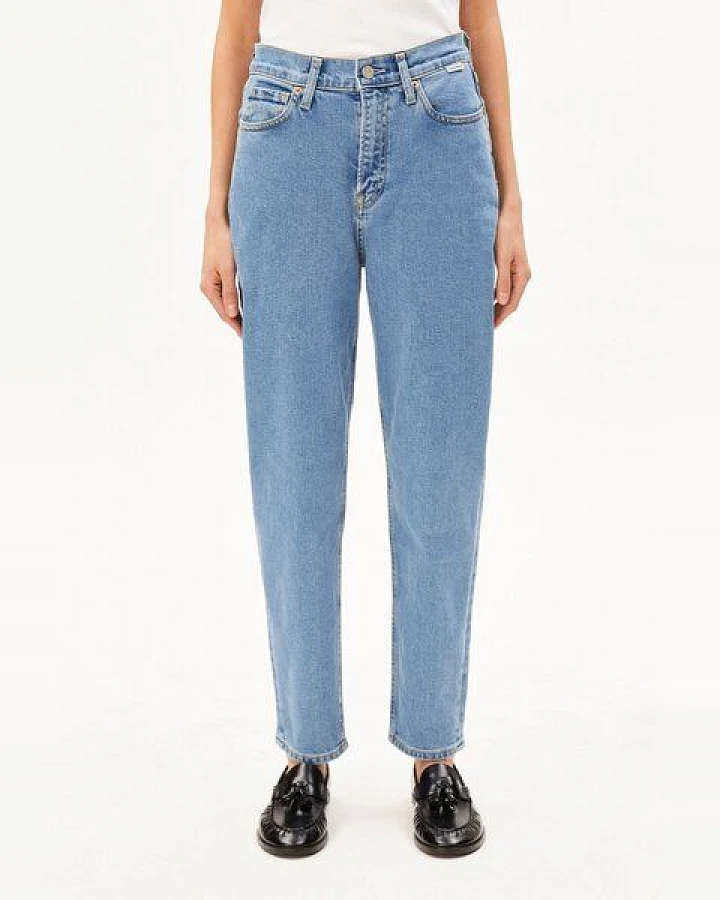 ARMEDANGELS MAIRAA Damen Mom Jeans recycelter Baumwoll Mix