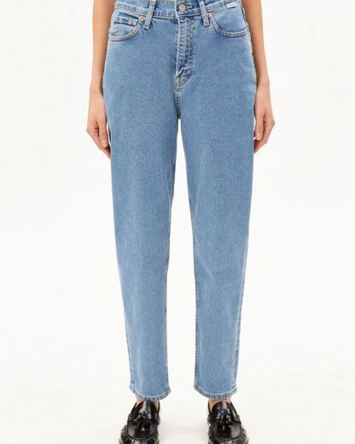 ARMEDANGELS MAIRAA Damen Mom Jeans recycelter Baumwoll Mix