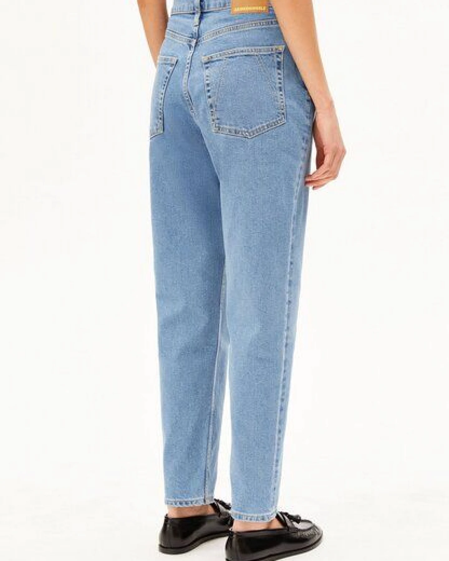 ARMEDANGELS MAIRAA Damen Mom Jeans recycelter Baumwoll Mix – Ansicht 2