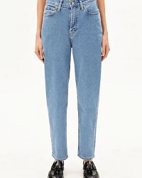 Produktseite: ARMEDANGELS MAIRAA Damen Mom Jeans recycelter Baumwoll Mix