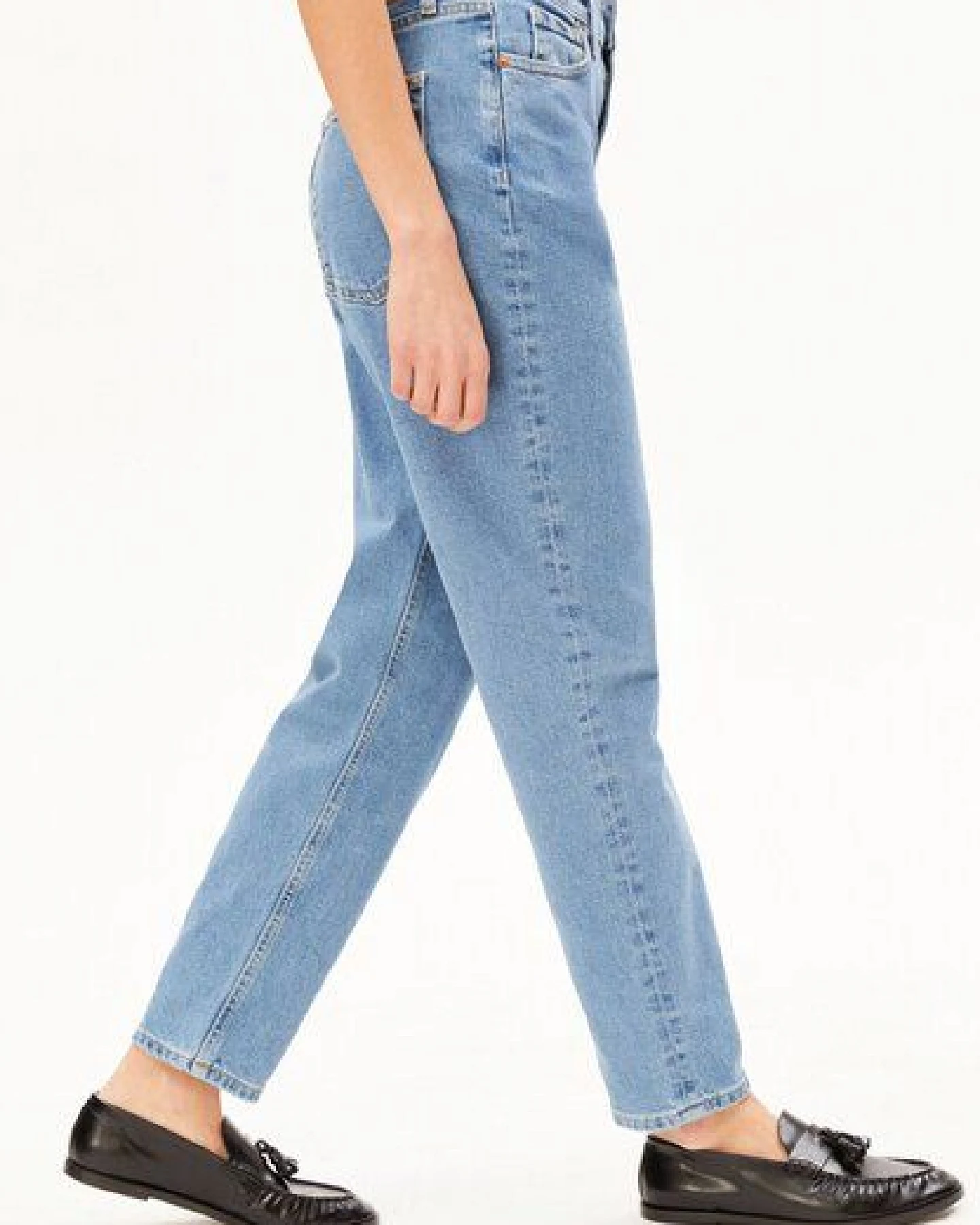 ARMEDANGELS MAIRAA Damen Mom Jeans recycelter Baumwoll Mix – Ansicht 4