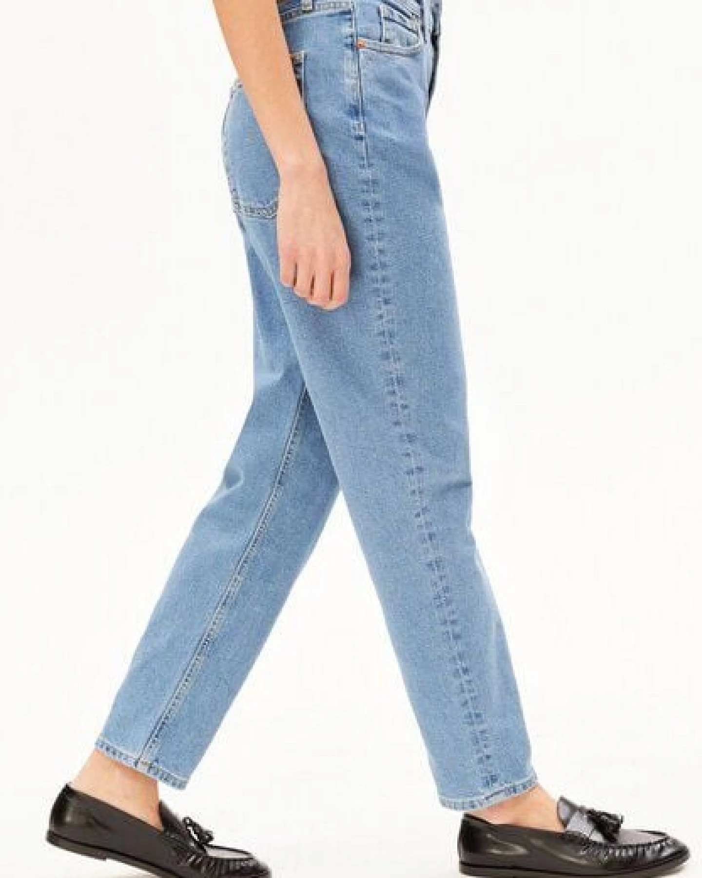 ARMEDANGELS MAIRAA Damen Mom Jeans recycelter Baumwoll Mix – Ansicht 4