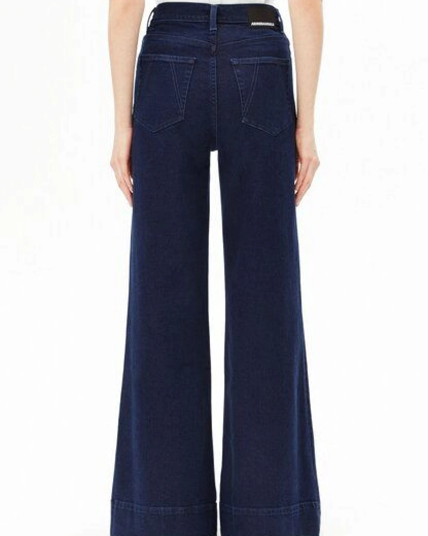ARMEDANGELS MURLIAA Damen Wide Leg Jeans recycelter Baumwoll Mix – Ansicht 2