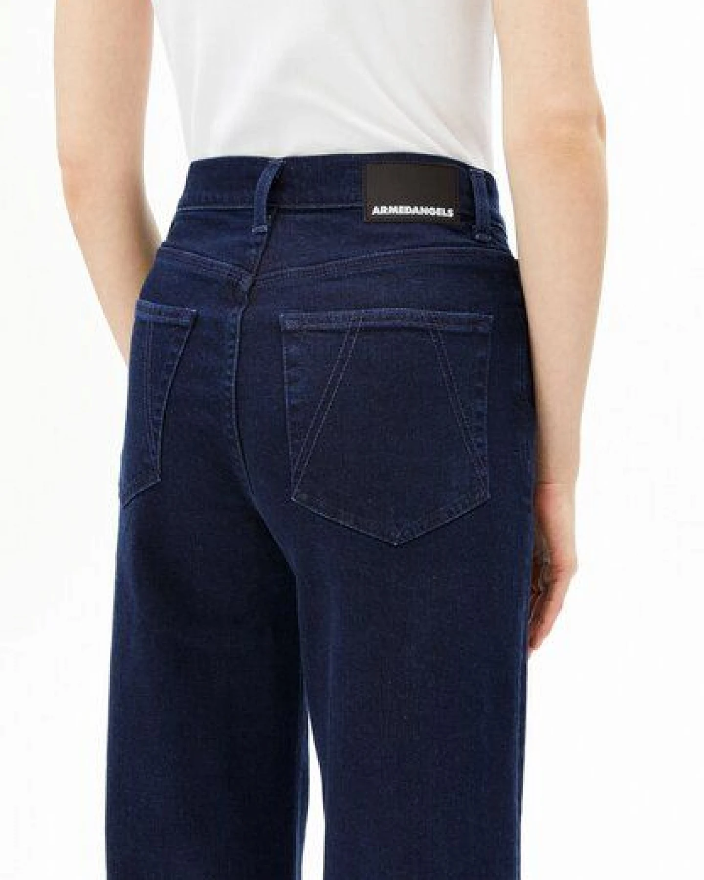 ARMEDANGELS MURLIAA Damen Wide Leg Jeans recycelter Baumwoll Mix – Ansicht 3