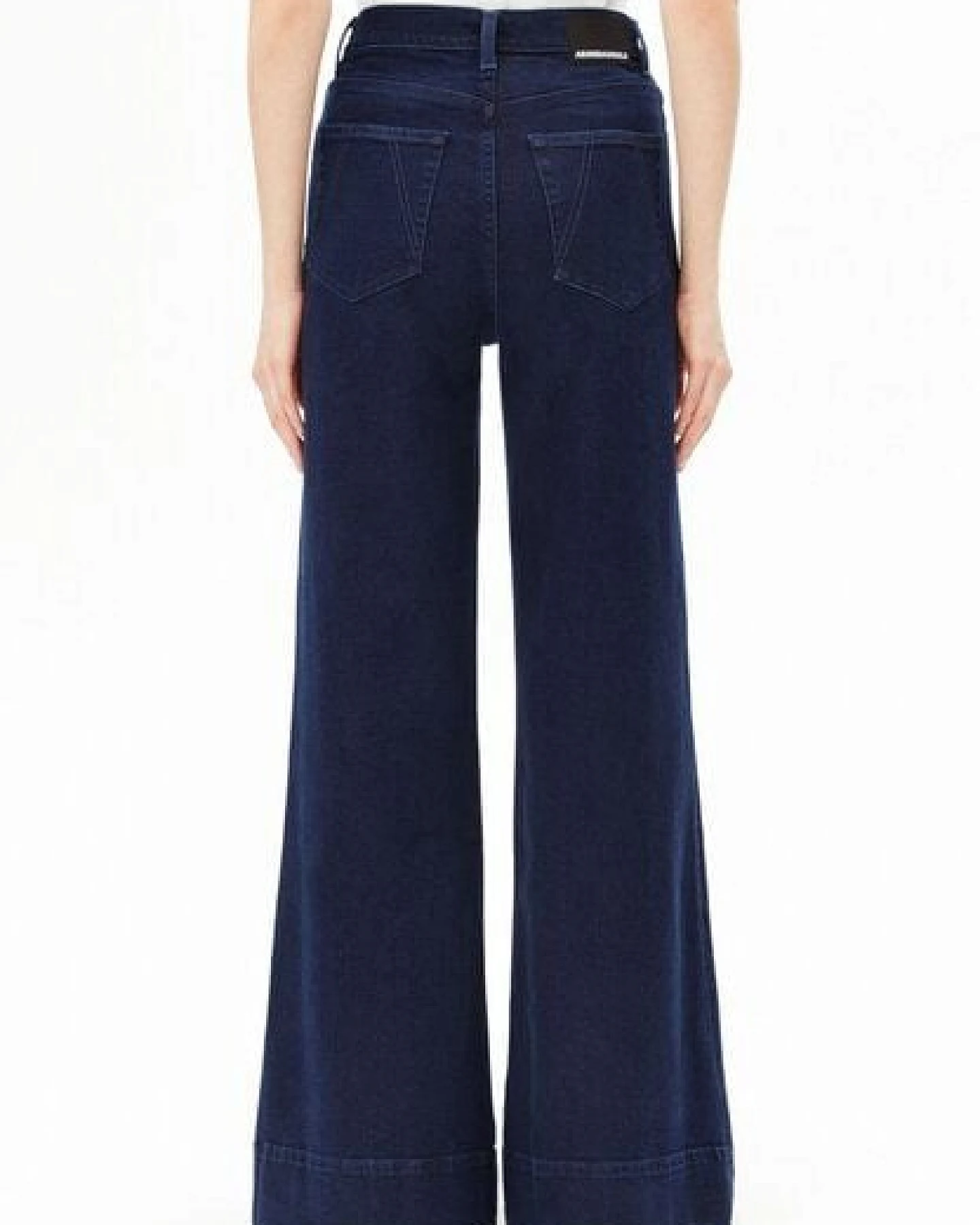 ARMEDANGELS MURLIAA Damen Wide Leg Jeans recycelter Baumwoll Mix – Ansicht 2