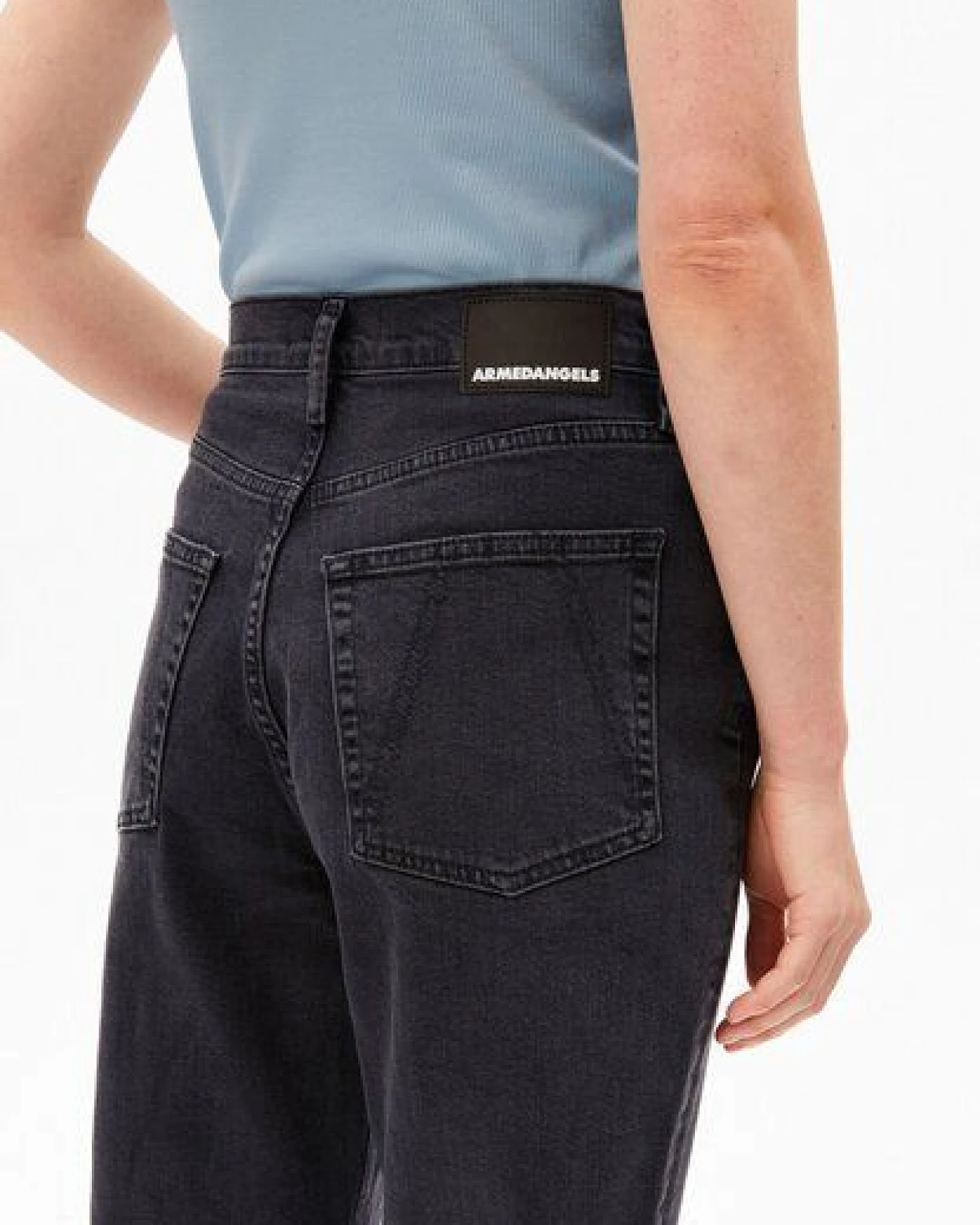 ARMEDANGELS MAIRAA Damen Mom Jeans recycelter Baumwoll Mix – Ansicht 3