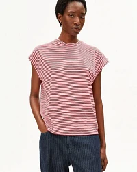 Produktseite: ARMEDANGELS SLUB JERSEY STRIPE Damen T-Shirt aus Bio-Baumwolle