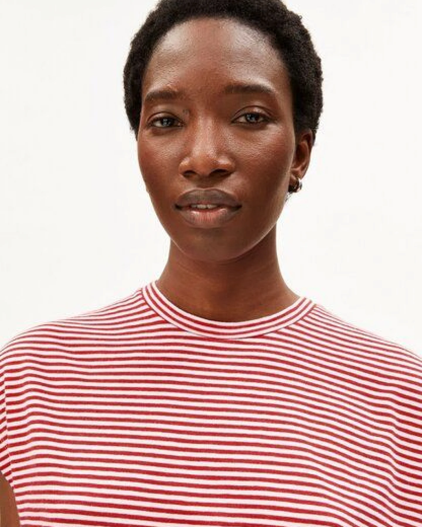 ARMEDANGELS SLUB JERSEY STRIPE Damen T-Shirt aus Bio-Baumwolle – Ansicht 3