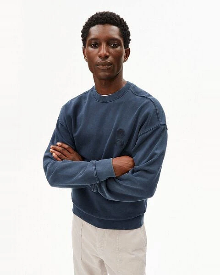 ARMEDANGELS ICONIC Å GMT DYE Herren Pullover aus Bio-Baumwolle