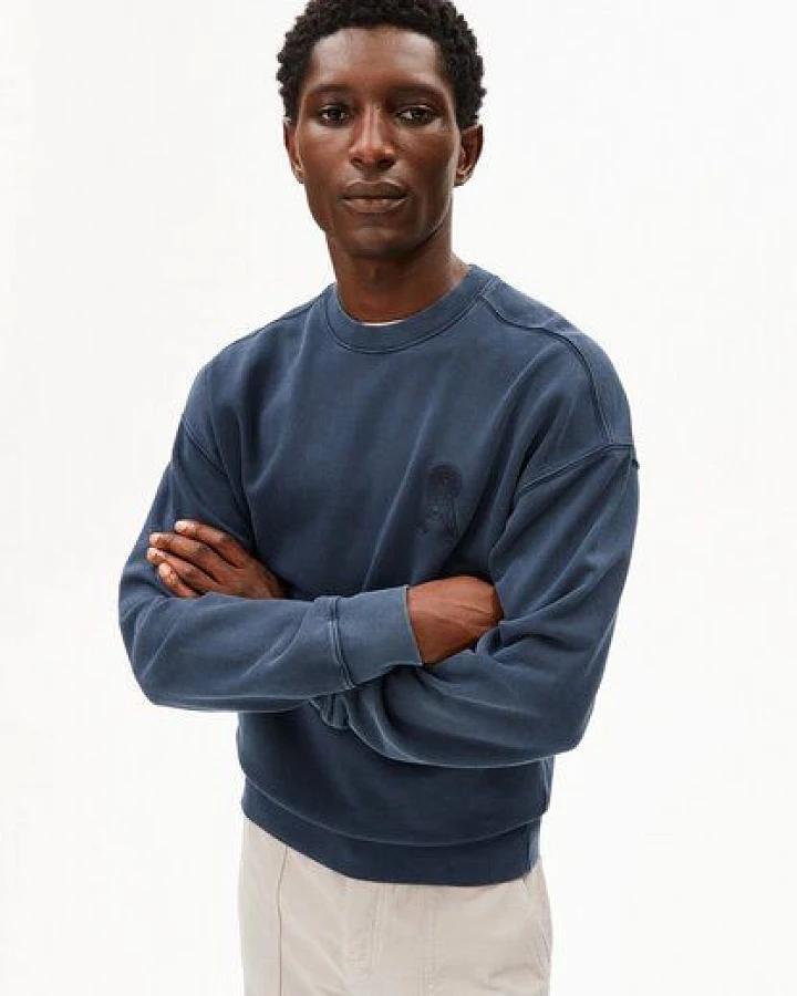 ARMEDANGELS ICONIC Å GMT DYE Herren Pullover aus Bio-Baumwolle