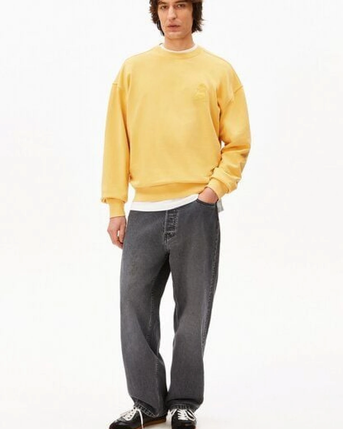 ARMEDANGELS ICONIC Å GMT DYE Herren Pullover aus Bio-Baumwolle – Ansicht 4
