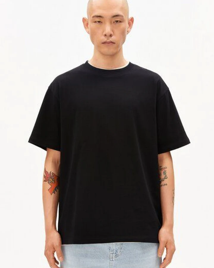 ARMEDANGELS MAARKOS Herren T-Shirt aus Baumwoll-Mix