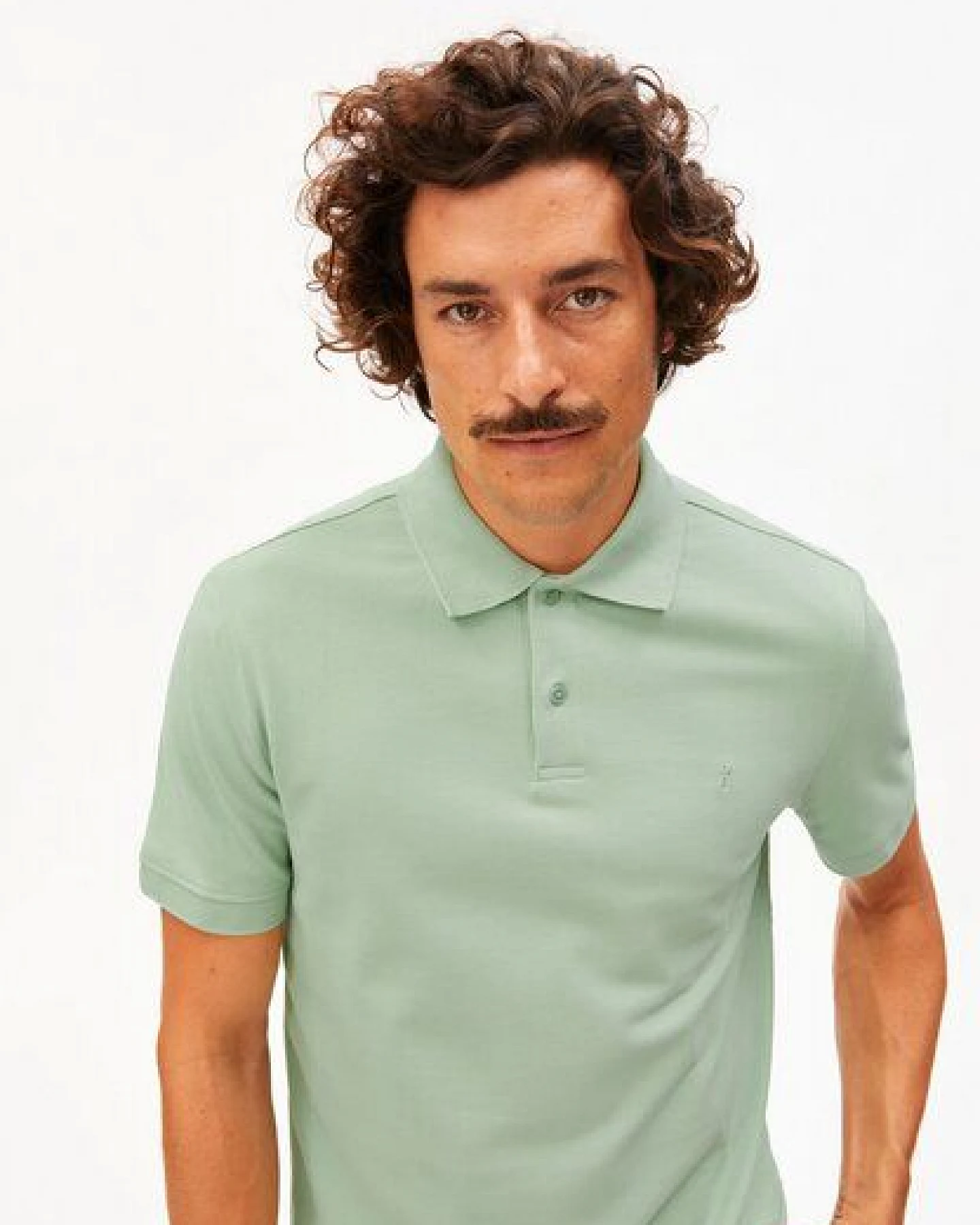 ARMEDANGELS MAARIO Herren Polo aus Bio-Baumwolle – Ansicht 3