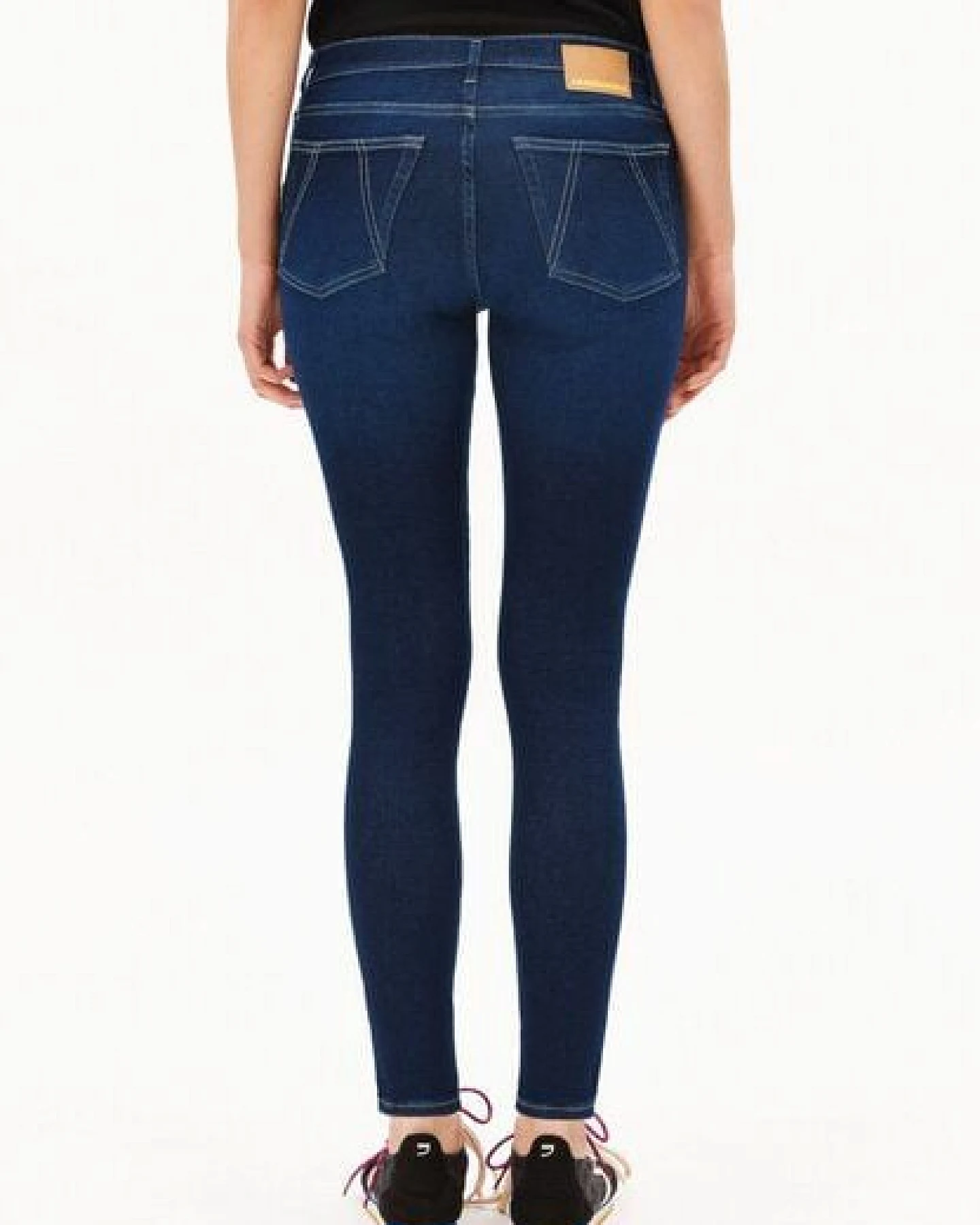 ARMEDANGELS TILLAA Damen Skinny Jeans aus Baumwoll Mix – Ansicht 2
