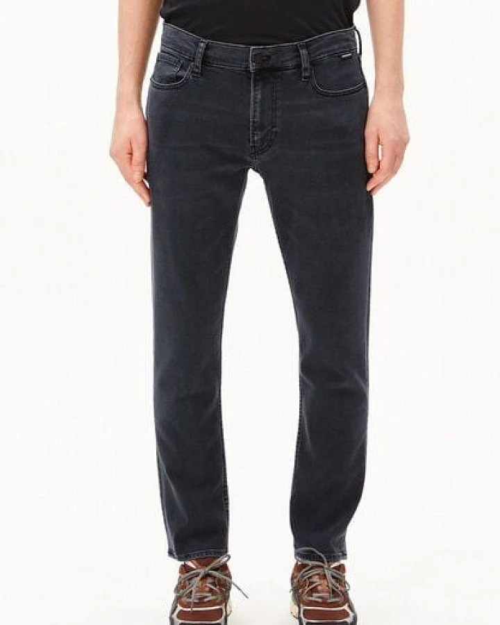 ARMEDANGELS IAAN Herren Slim Jeans recycelter Baumwoll Mix