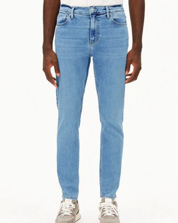 ARMEDANGELS AARJO TARPA Herren Tapered Jeans recycelter Baumwoll Mix Comfort Stretch