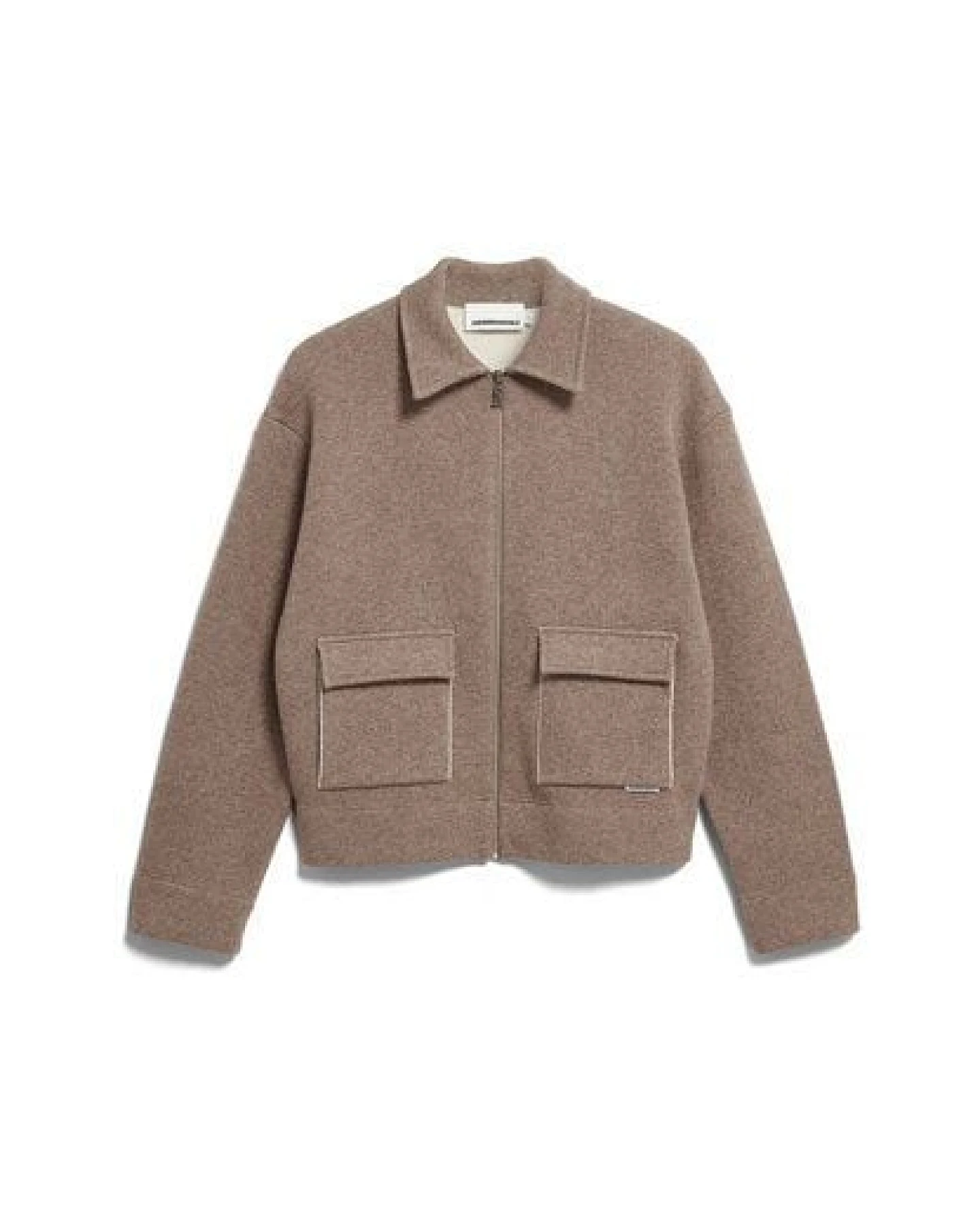 ARMEDANGELS SHORT KNIT Damen Strickjacke aus Bio-Woll Mix – Ansicht 4