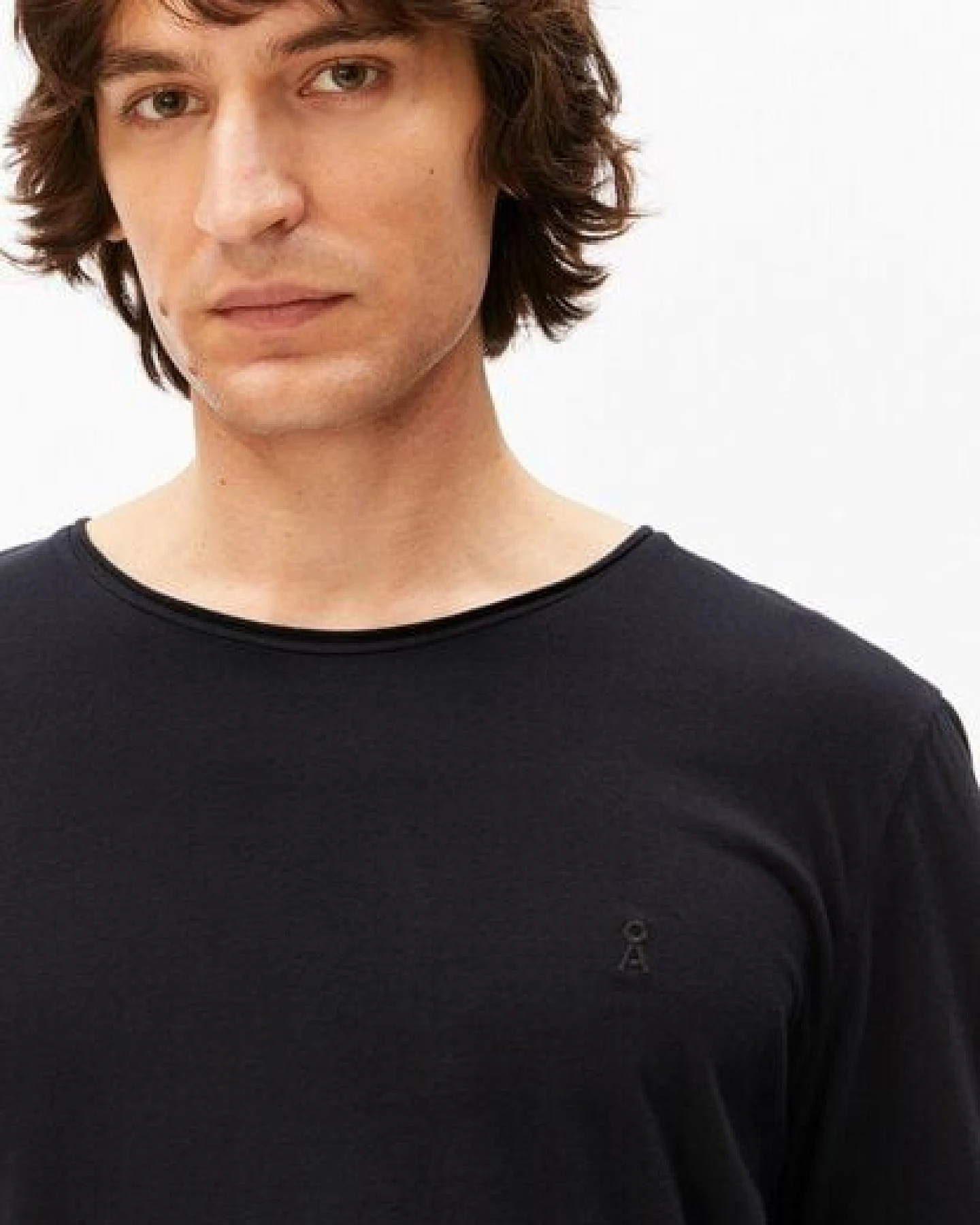 ARMEDANGELS JAAMES BRUSHED Herren Longsleeve aus Bio-Baumwolle – Ansicht 3