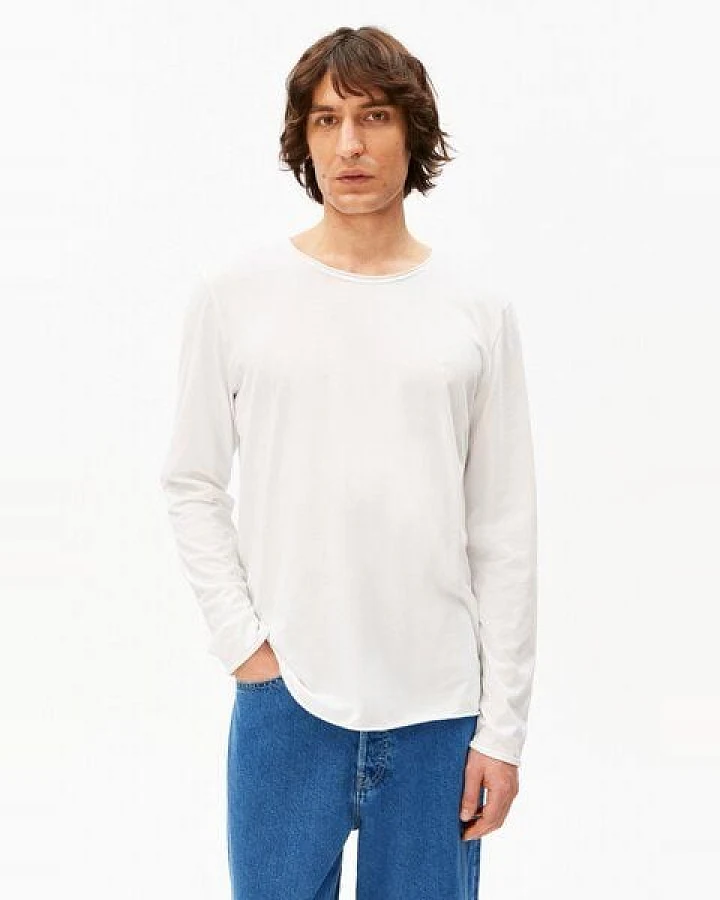ARMEDANGELS JAAMES BRUSHED Herren Longsleeve aus Bio-Baumwolle