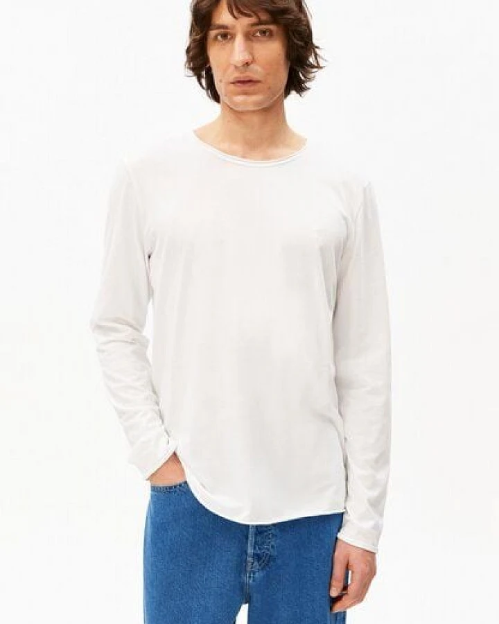 ARMEDANGELS JAAMES BRUSHED Herren Longsleeve aus Bio-Baumwolle