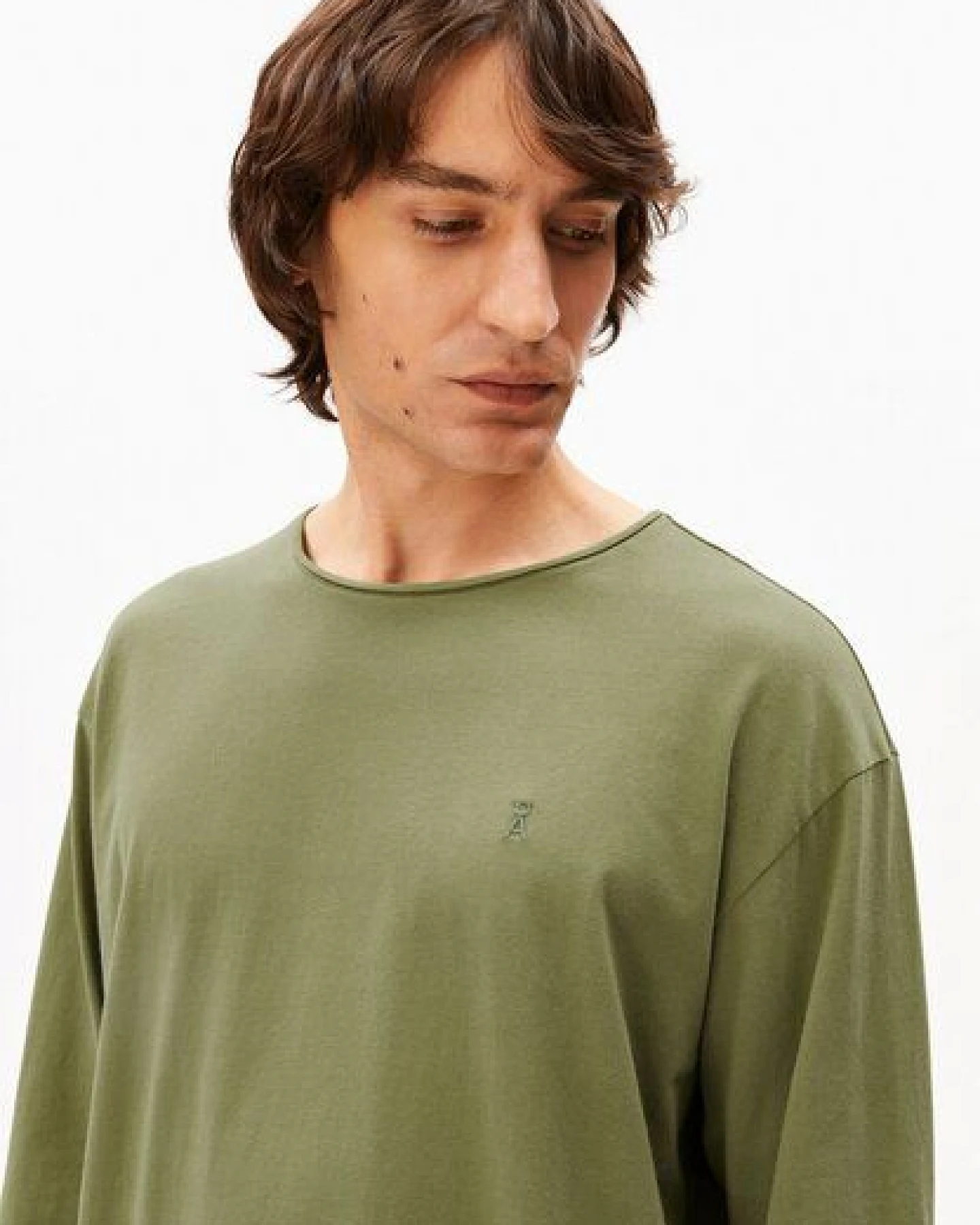 ARMEDANGELS JAAMES BRUSHED Herren Longsleeve aus Bio-Baumwolle – Ansicht 3