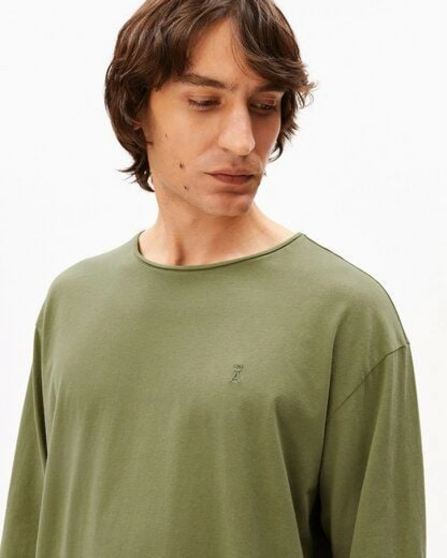 ARMEDANGELS JAAMES BRUSHED Herren Longsleeve aus Bio-Baumwolle – Ansicht 3