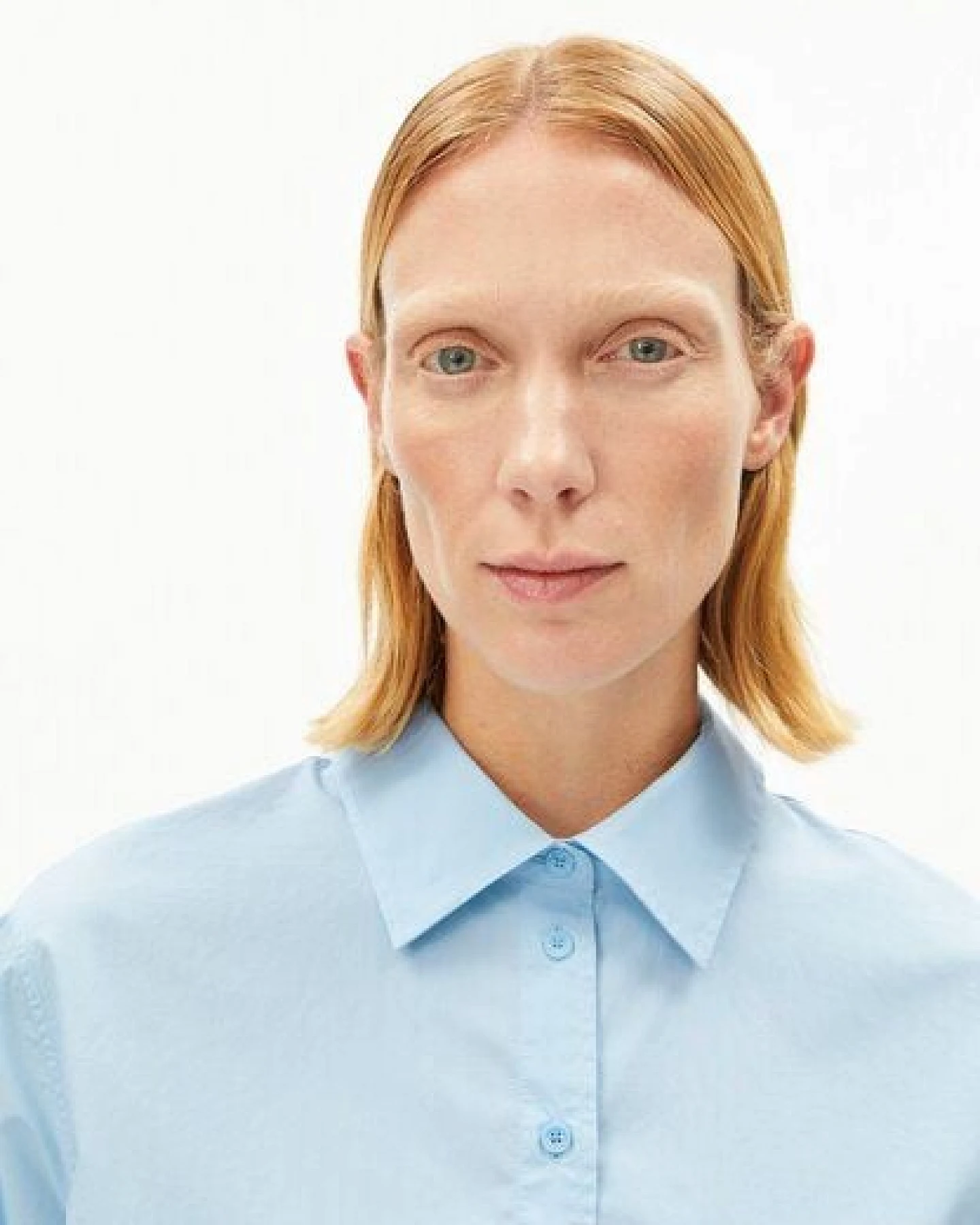ARMEDANGELS LOOSE POPLIN Damen Bluse aus Bio-Baumwolle – Ansicht 3