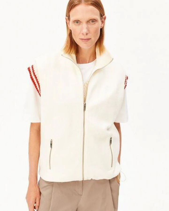 ARMEDANGELS COTTON FLEECE Damen Weste aus Bio-Baumwolle