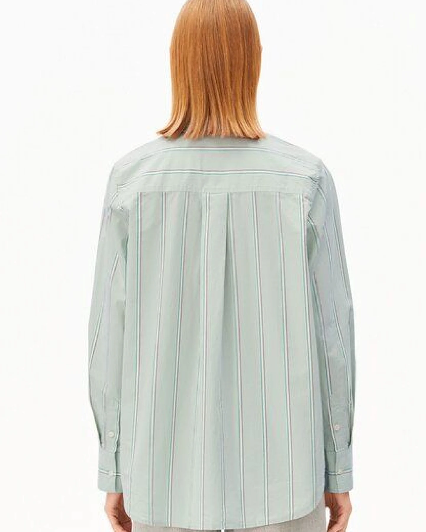ARMEDANGELS STRIPE LOOSE Damen Bluse aus Bio-Baumwolle – Ansicht 2