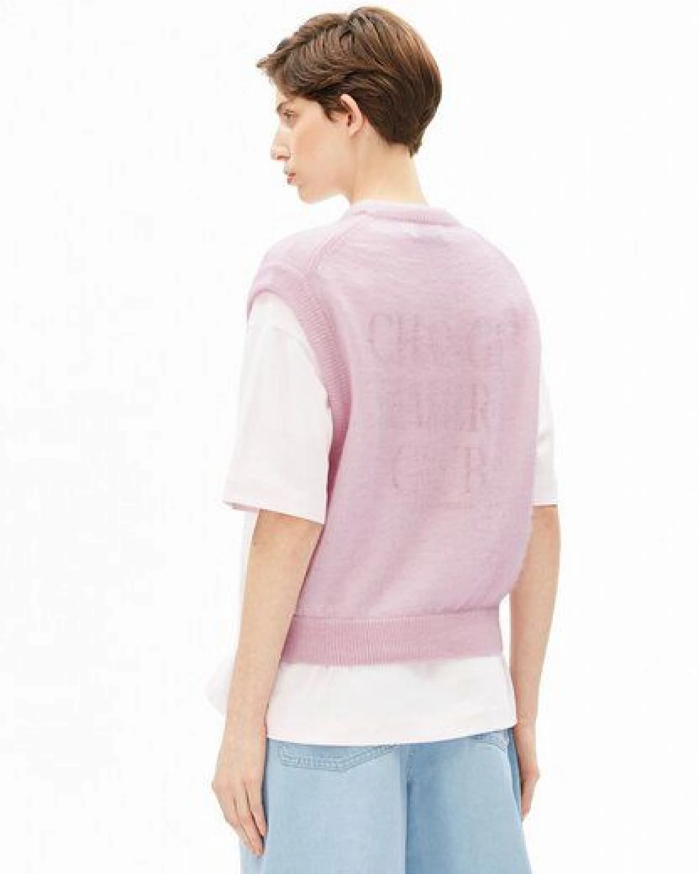 ARMEDANGELS MOHAIR BLEND KNIT Damen Pullunder aus Mohair-Woll Mix – Ansicht 2