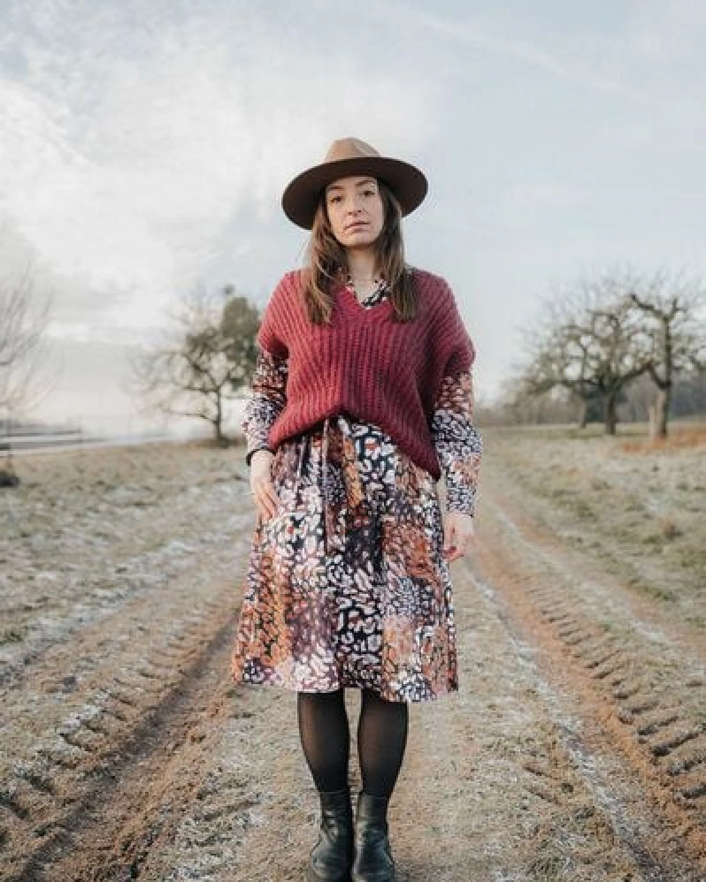 FARM UM'S HERZ Leo Hemdblusenkleid – Ansicht 2