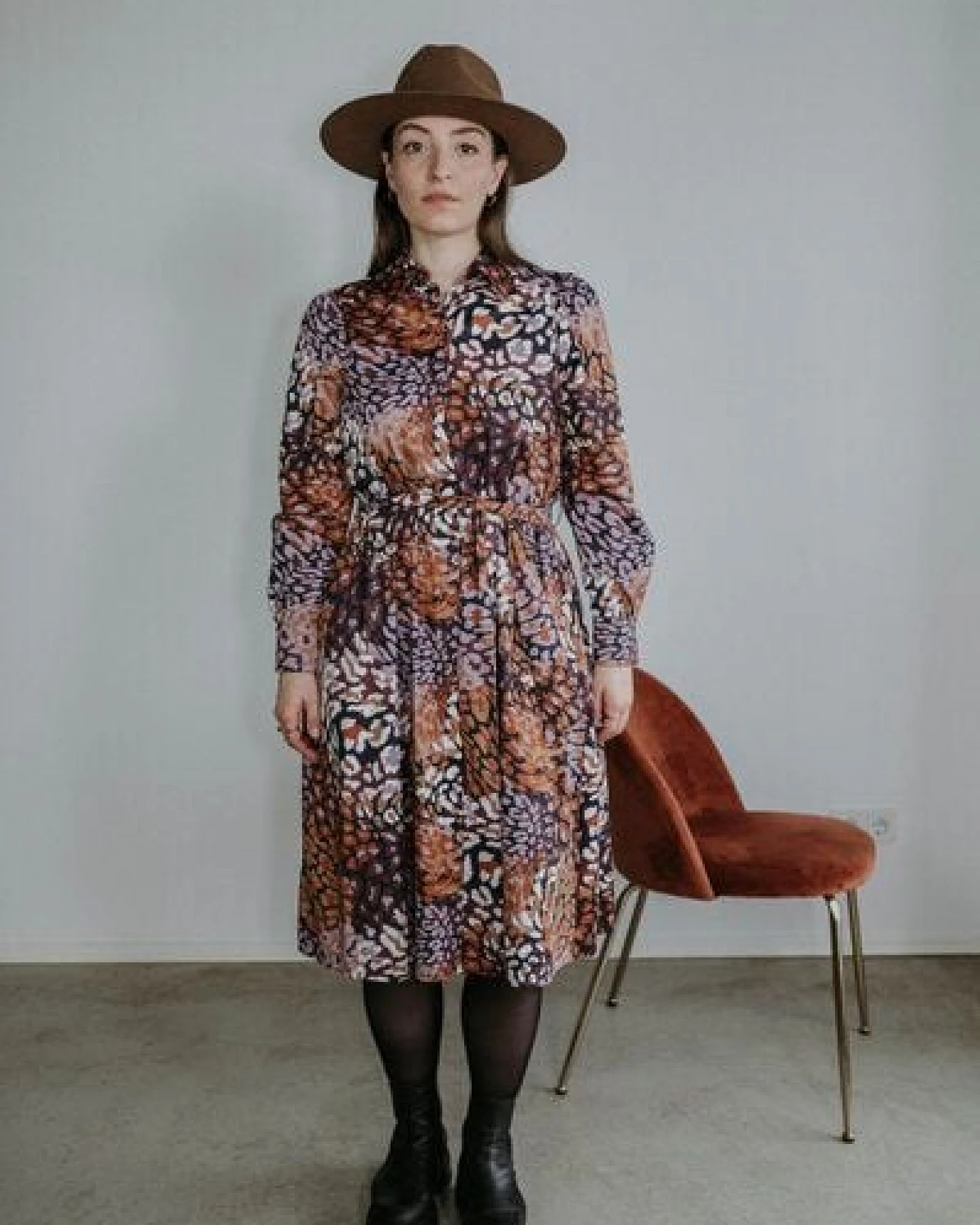 FARM UM'S HERZ Leo Hemdblusenkleid – Ansicht 4