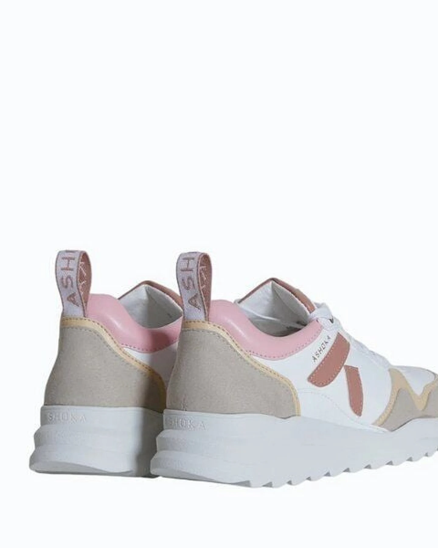 Ashoka Paris Lewis Running-Sneaker Rosa-Trio, Biobasiert & Recycelt – Ansicht 3