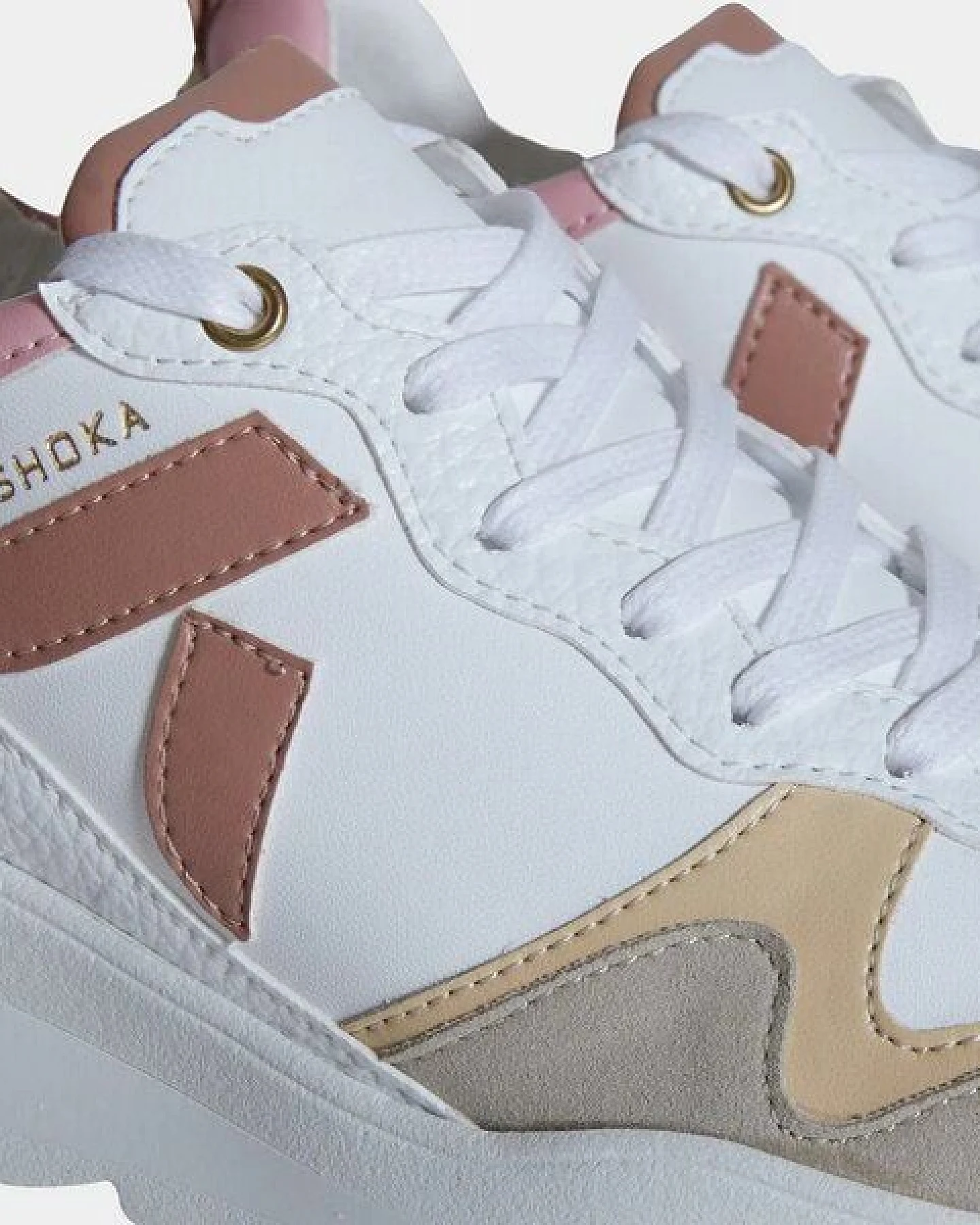 Ashoka Paris Lewis Running-Sneaker Rosa-Trio, Biobasiert & Recycelt – Ansicht 4