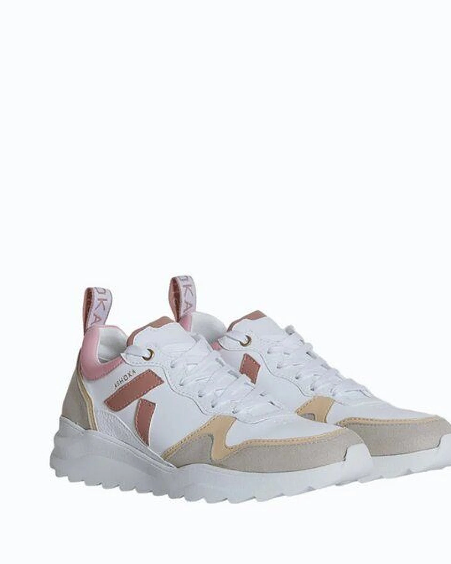 Ashoka Paris Lewis Running-Sneaker Rosa-Trio, Biobasiert & Recycelt – Ansicht 2